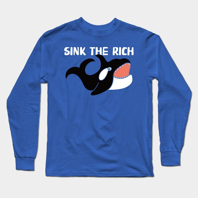 Sink the Rich Long Sleeve T-Shirt by Alissa Carin